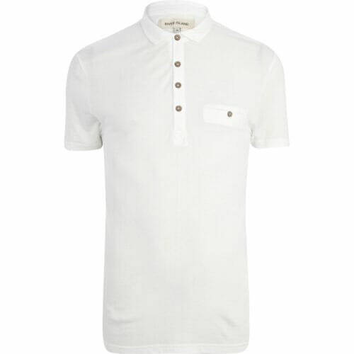 upscale designer clothes of polo shirts