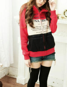 girls fashion hoodies