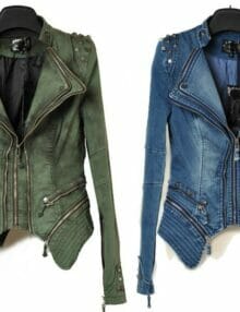 wholesale womens apparel denim jacket and coat