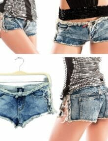 seductive wholesale fashion of denim short