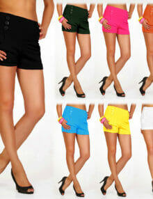 hot & spicy online clothes of shorts