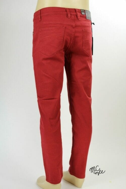 twill skinny pants