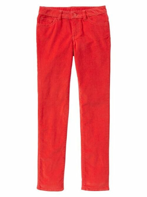 twill pants girls