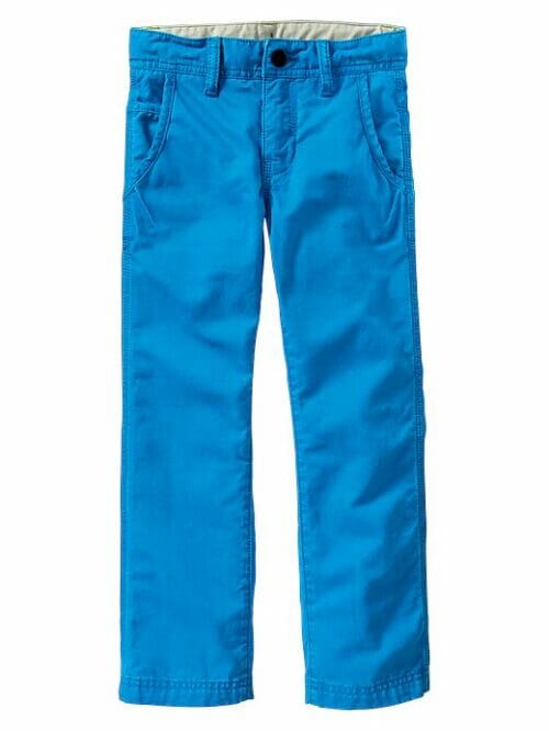 boys Straight twill pants