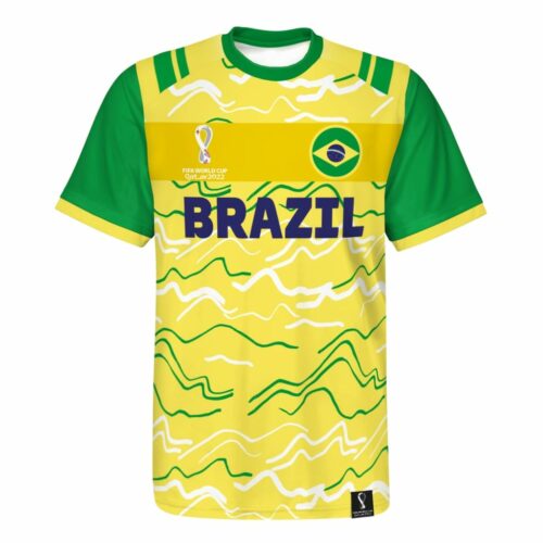 Brazil Jersey Custom Soccer Jersey Home 2022