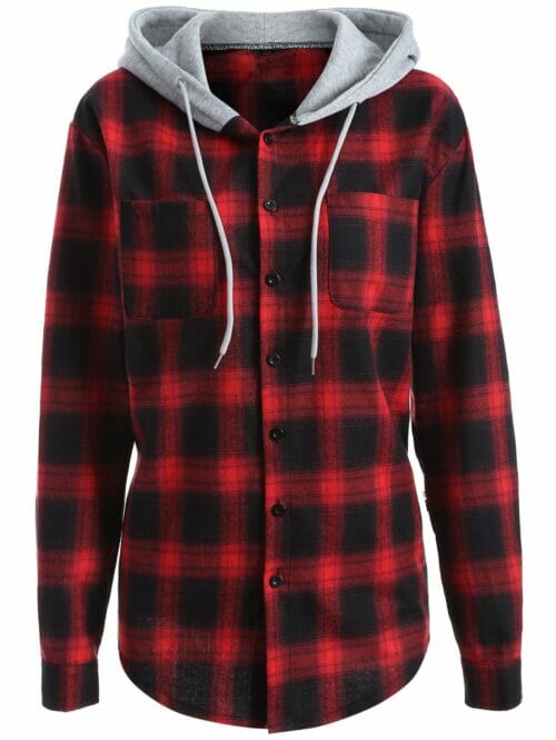 Flannel Hoodie - Image 2