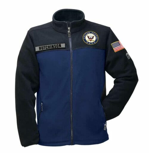 Navy Fleece Jacket