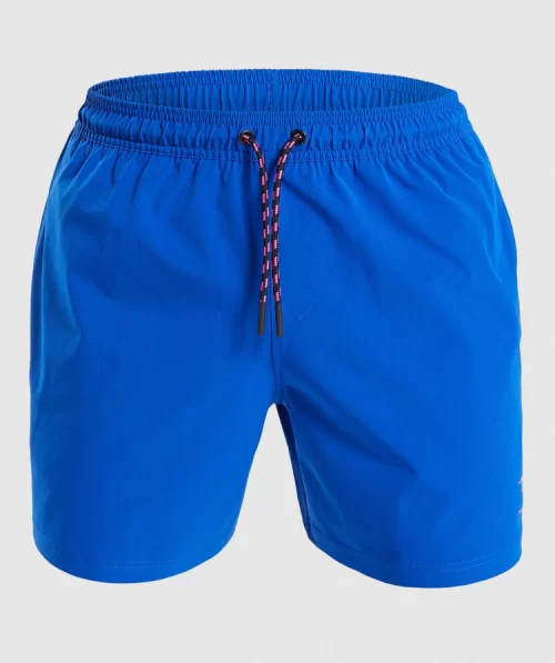 blue swim shorts