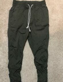 h&m zipper pants