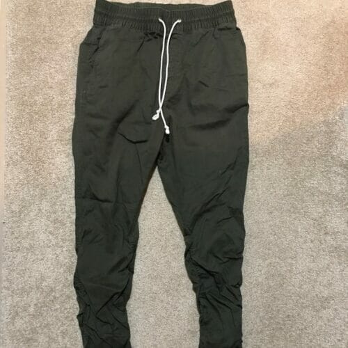 h&m zipper pants