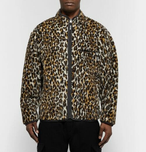 Leopard Fleece Jacket - Image 2