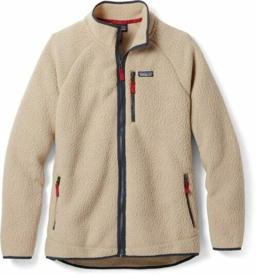 men,s patagonia fleece jacket