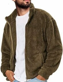 sherpa fleece jacket