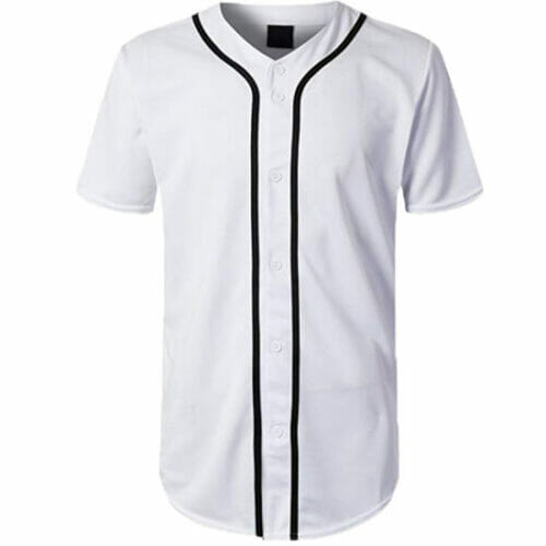 Blank Baseball Jersey - Image 3