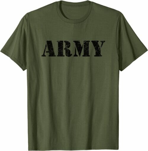 Custom Army T shirt