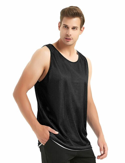 mesh basketball jersey