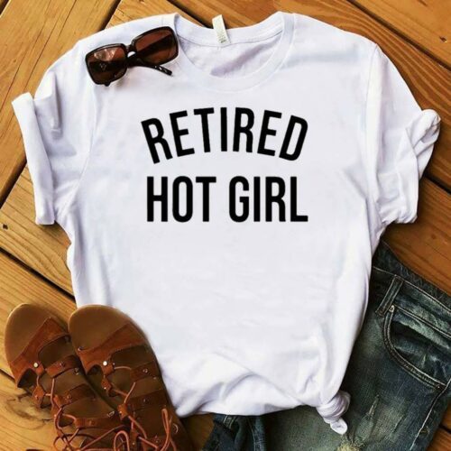 Retired hot girl t shirt manufacturer - Image 2