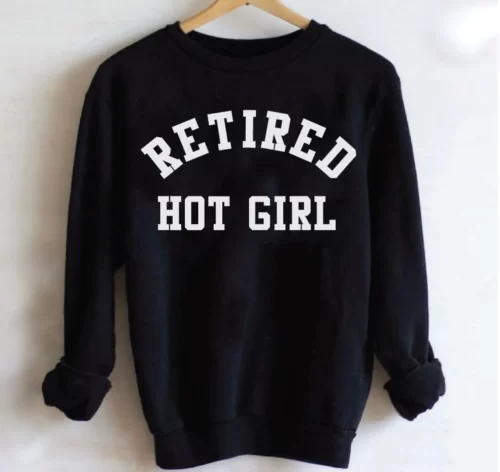 retired hot girl t shirt