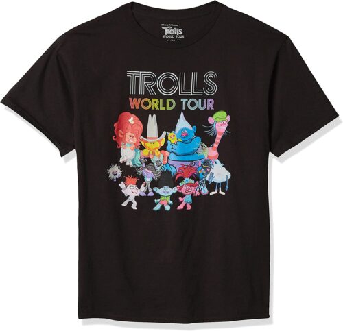 trolls t shirt boy