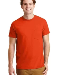 gildan pocket t shirts