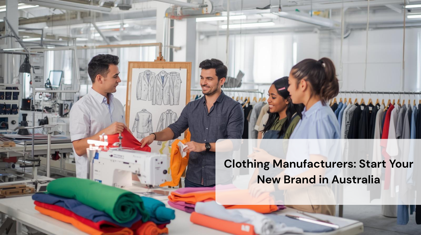 Clothing Manufacturers: Start Your New Brand in Australia