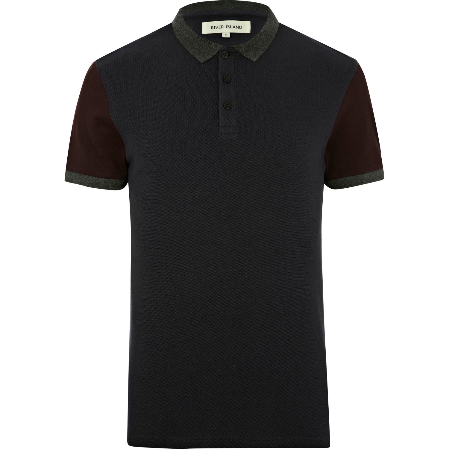 upscale designer clothes of polo shirts