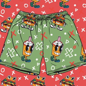 Custom Boxer with Faces on Them