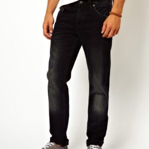 full feather straight fit jeans