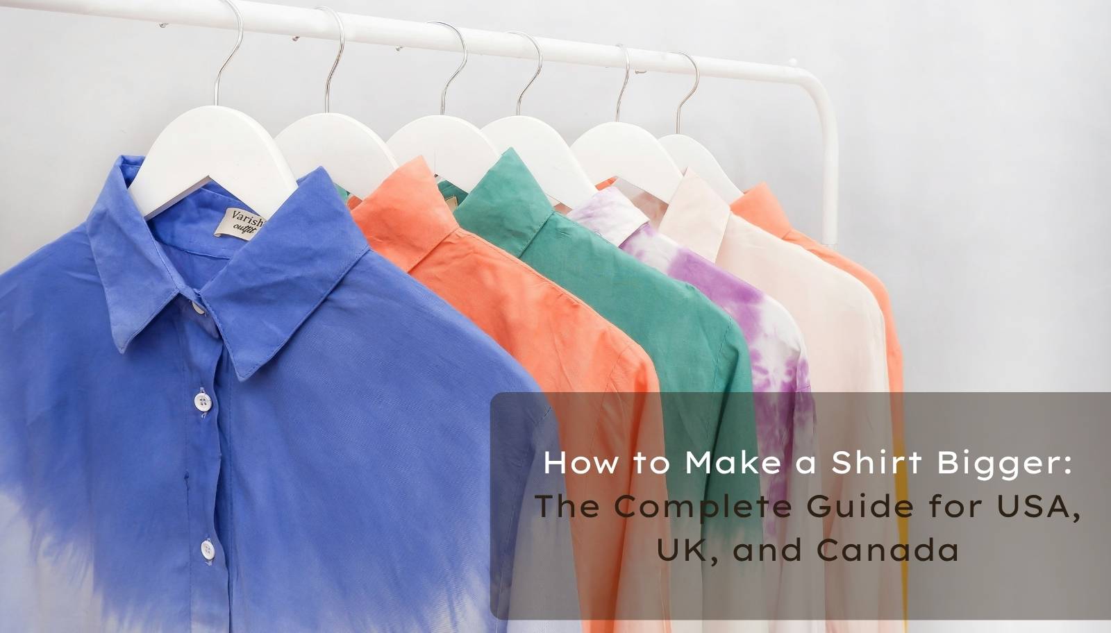 How to Make a Shirt Bigger