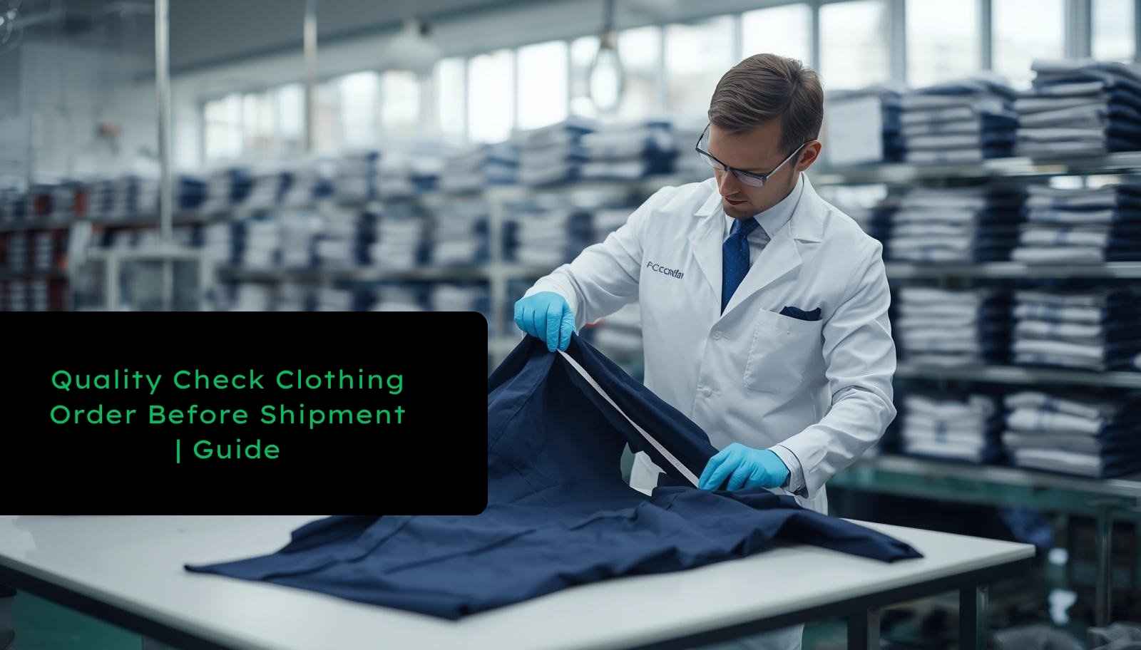 Quality Check Clothing Order Before Shipment | Guide