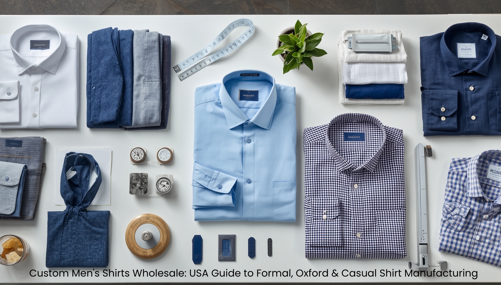 Custom Men's Shirts Wholesale: USA Guide to Formal, Oxford & Casual Shirt Manufacturing