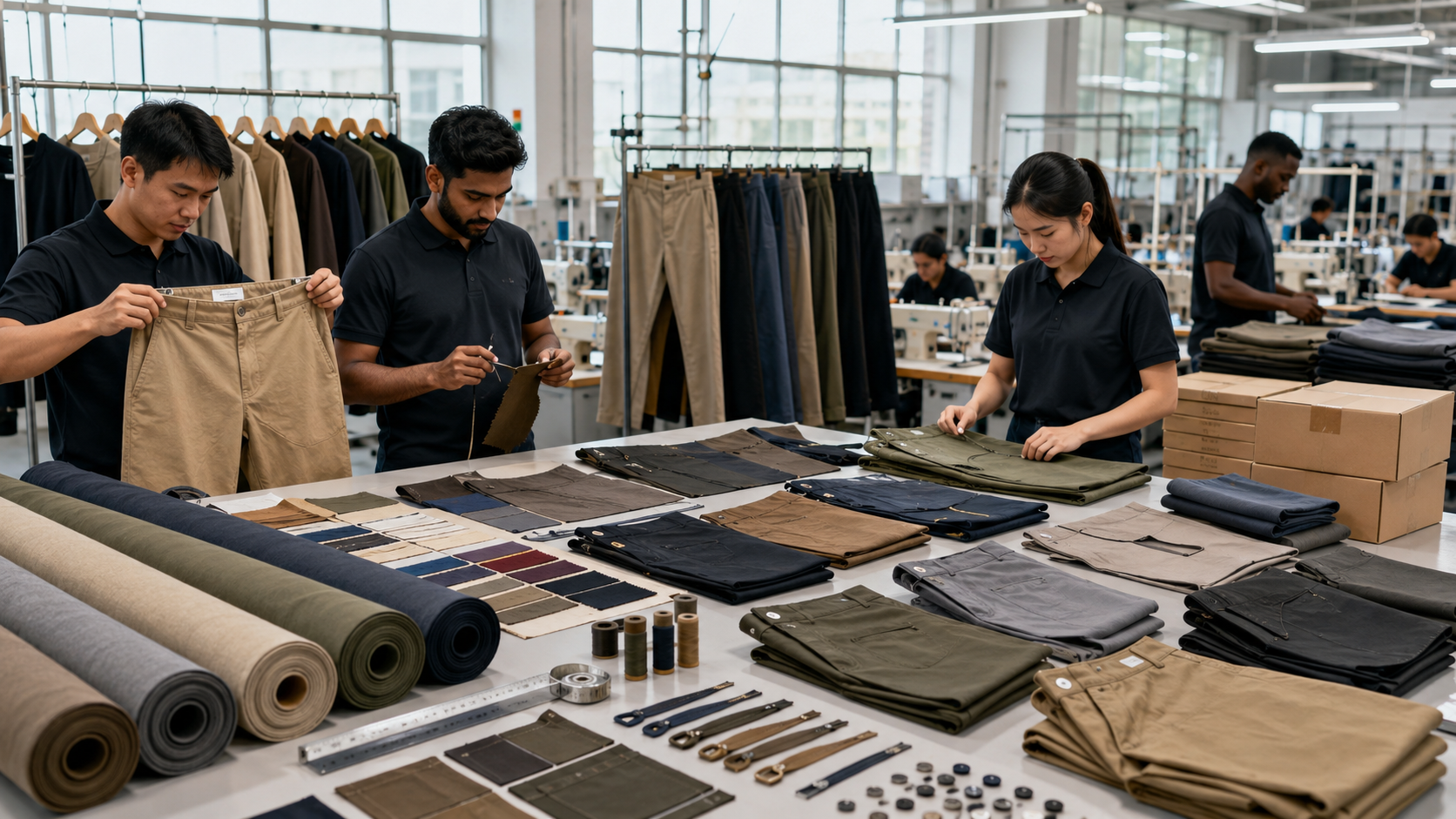 Minmax Textile - twill pants manufacturer