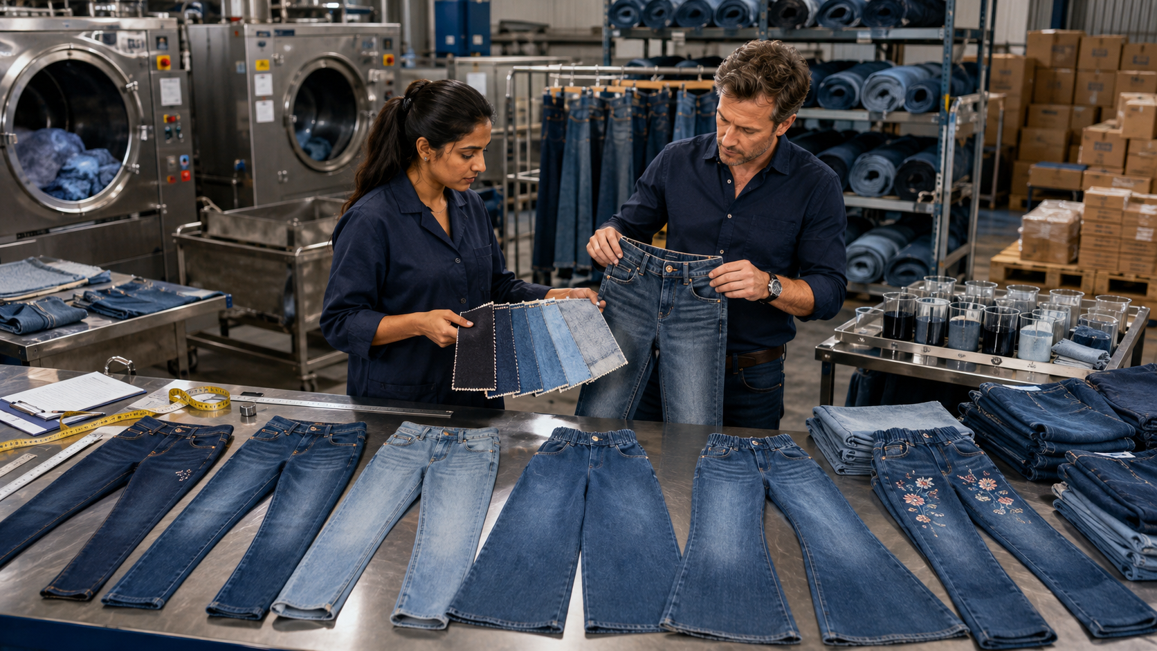 Minmax Textile - Girls' Jeans Pant Manufacturers