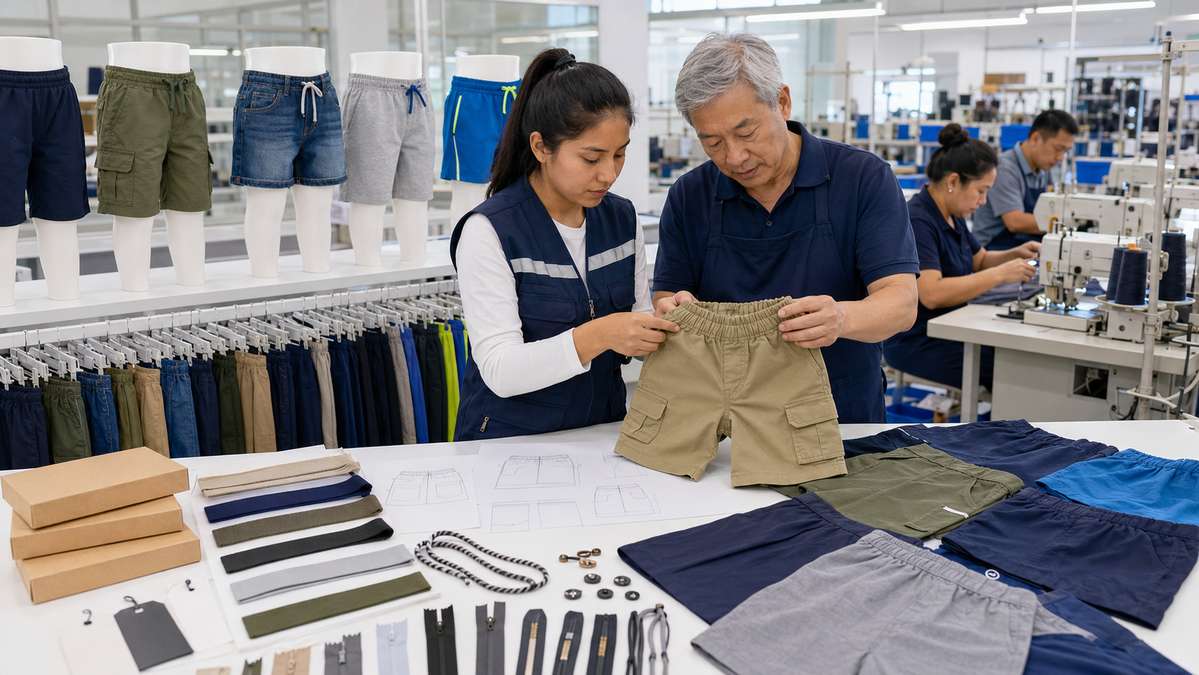 Minmax Textile - Kids’ Shorts Pants Manufacturer